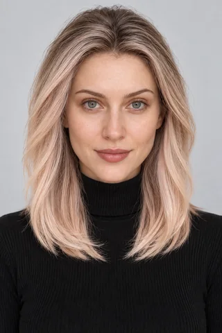 Gradient Nude Pink