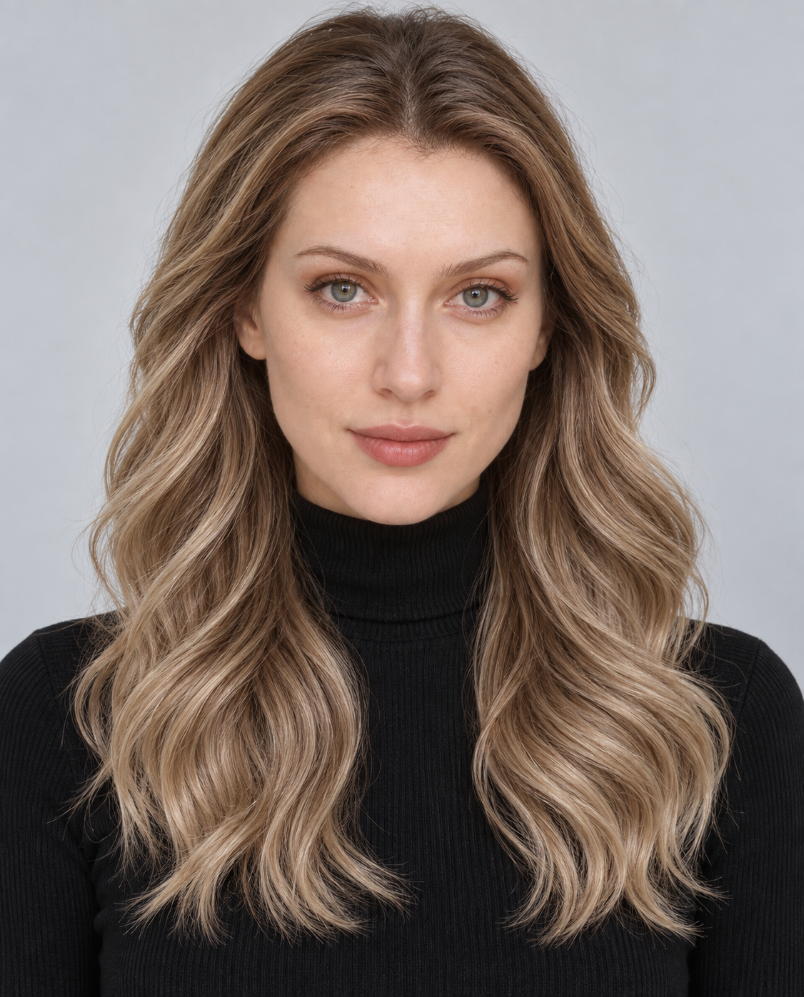 Elara — Ultra-Breathable Long Layered Lace Wig — Golden Brown Ombre Waves