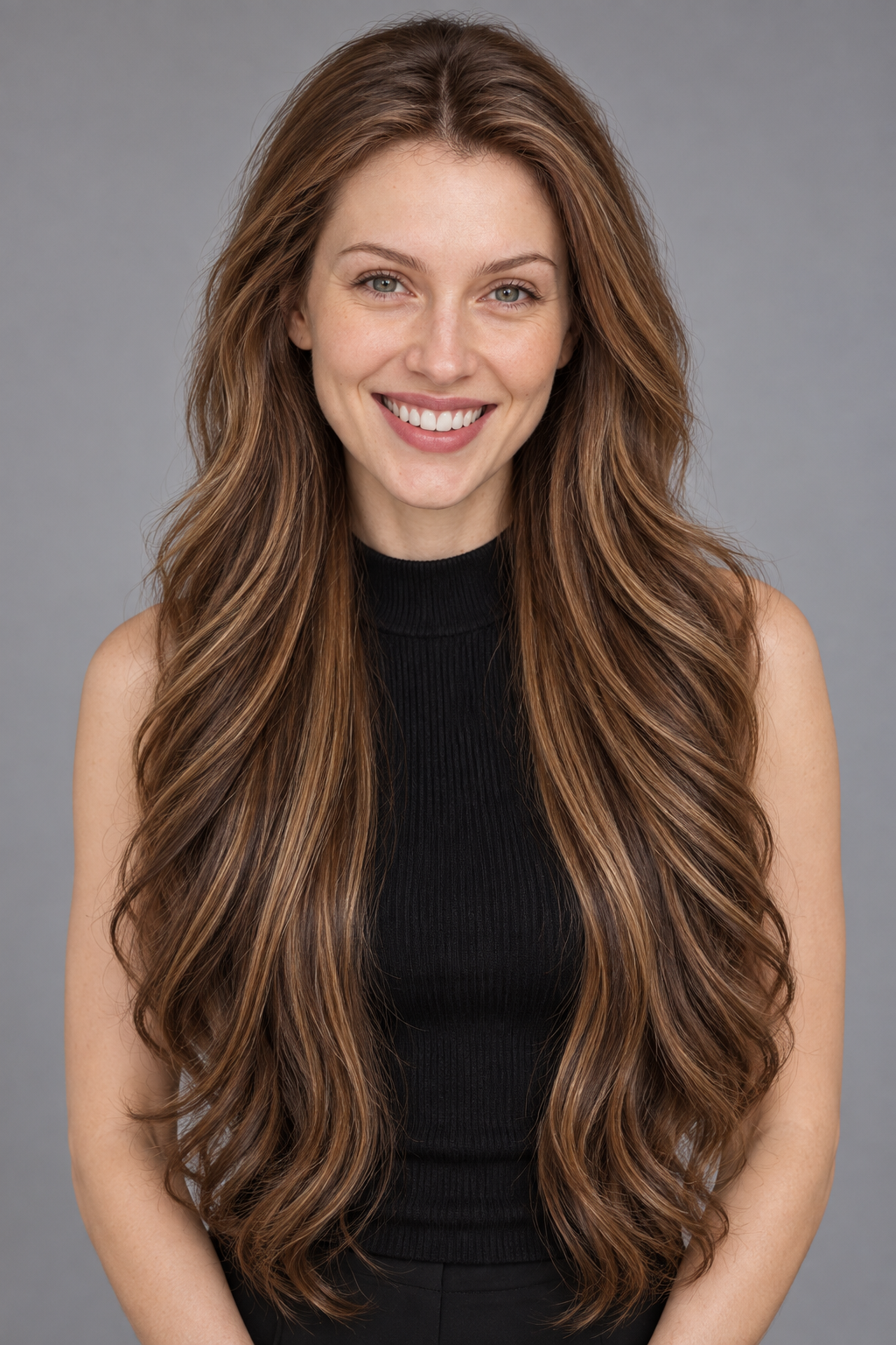 Elara — Ultra-Breathable Long Layered Lace Wig