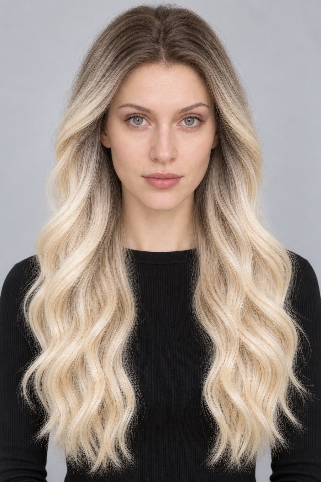 Ultra-Breathable Cream Blonde Loose Waves — Handmade Large-Area Lace Wig L