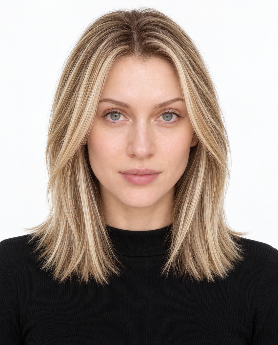 Ultra-Breathable Dimensional Colour Human Hair Crown Topper