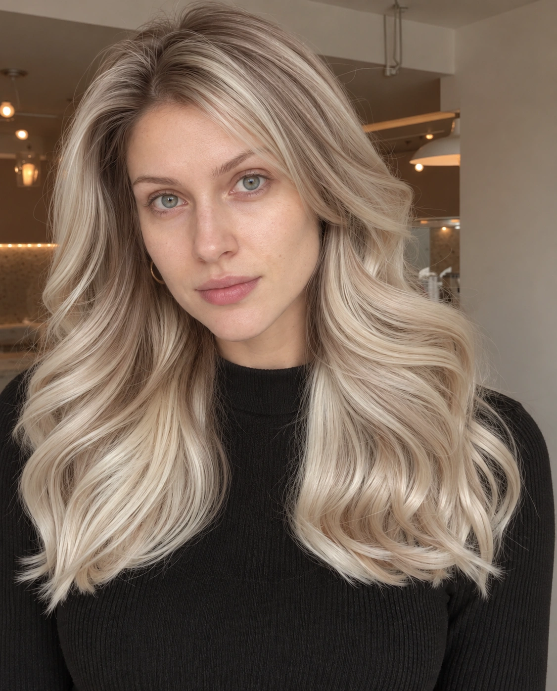 Aurelia — Ultra-Breathable Rooted Waves Lace Wig