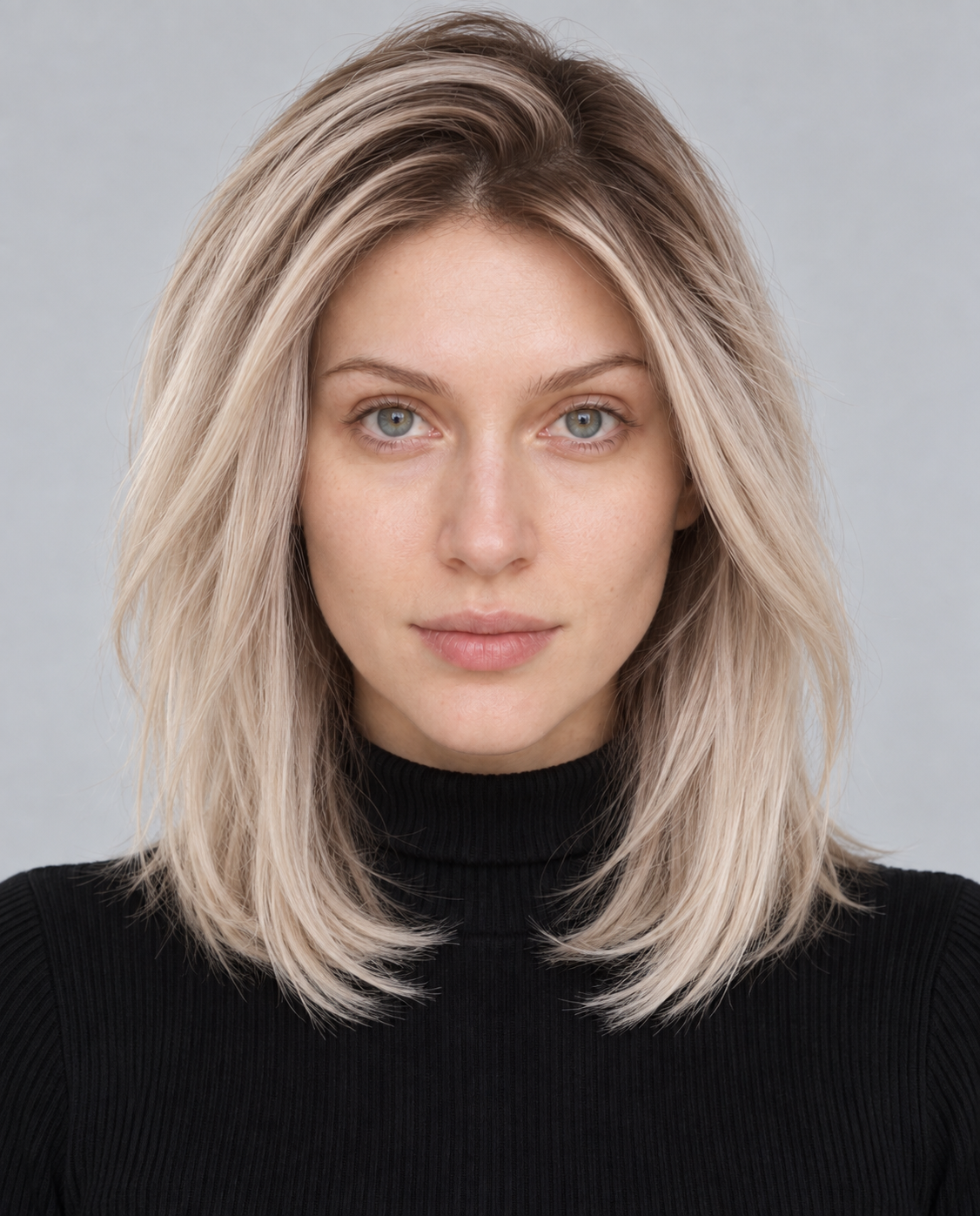 Romy — Ultra-Breathable Rooted Beige Bob