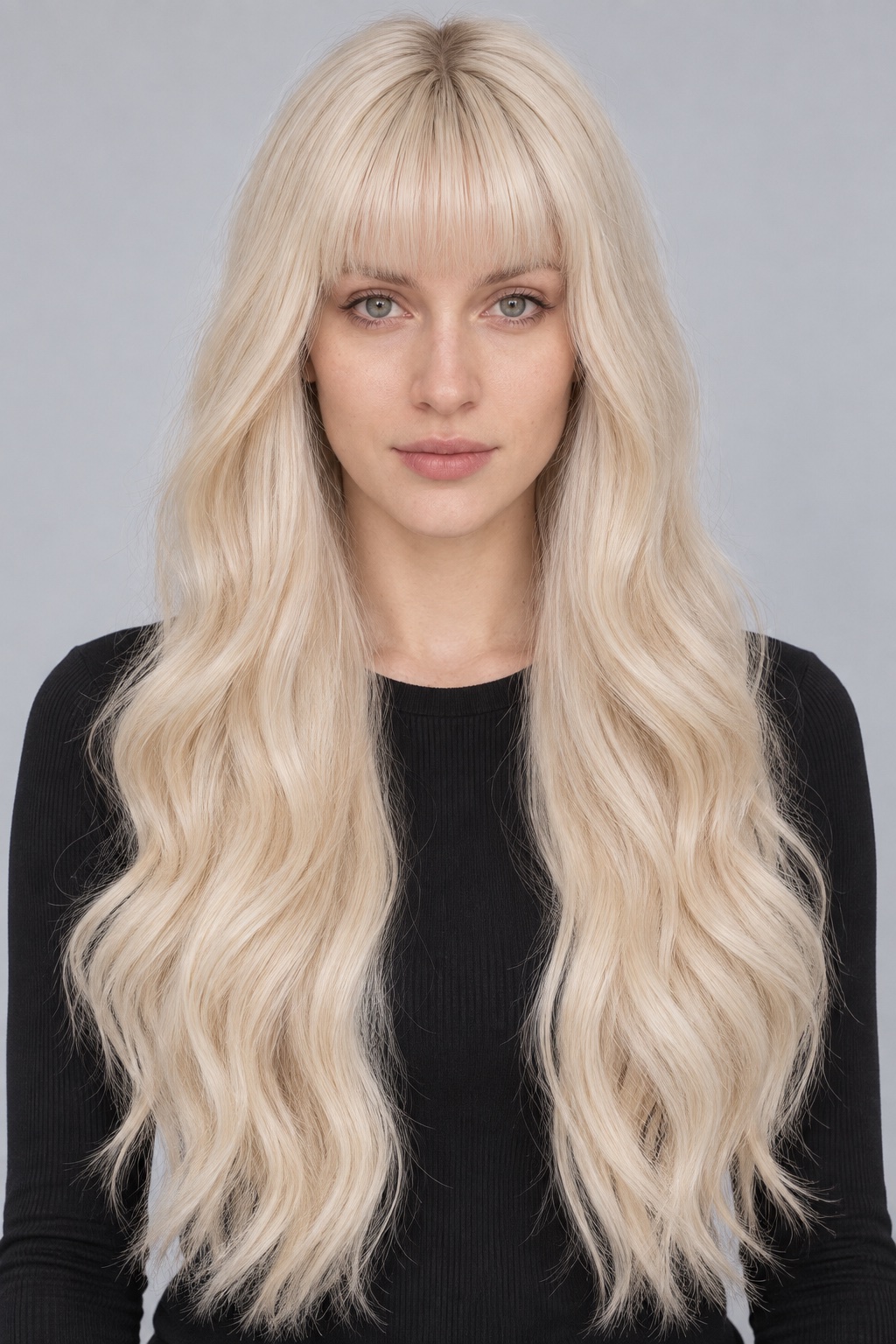 Soft Fringe & Waves Synthetic Wig — Special Offers